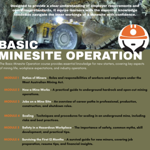 Basic Minesite Operation