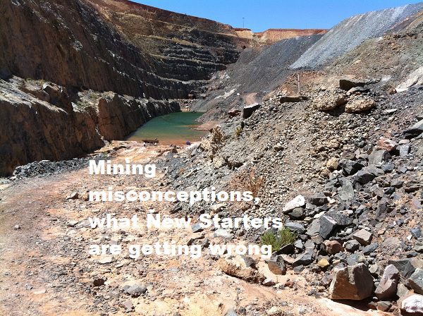 Mining misconceptions, what new starters are getting wrong